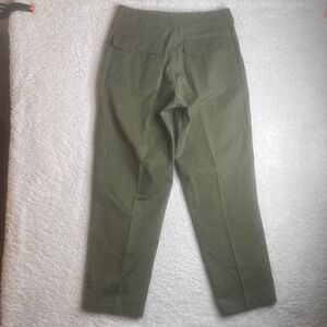 70s 80s Military OG-507 pants fatigue pockets serval zipper 32x29